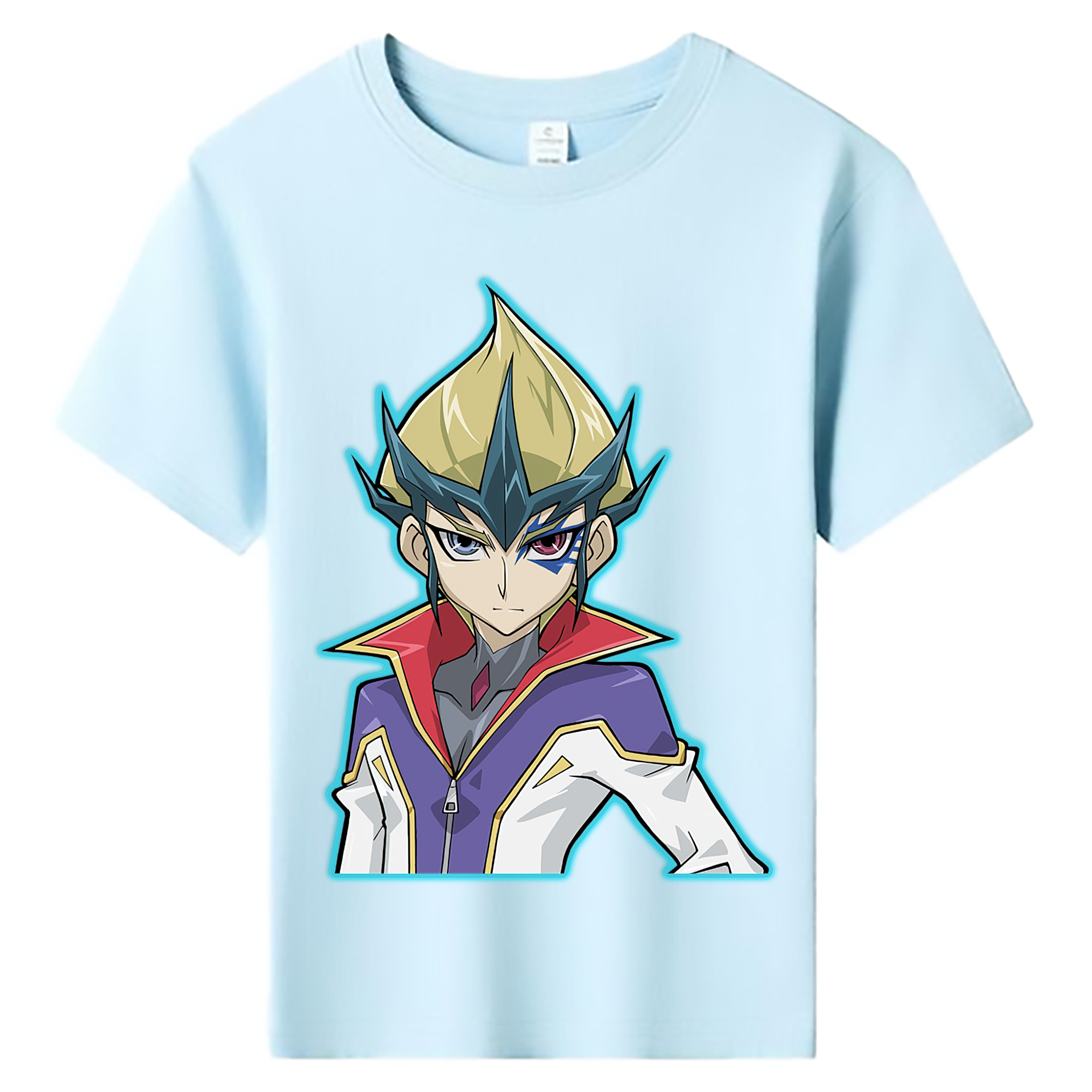 （画像用） 遊☆戯☆王 Yu-Gi-Oh! 綿100％キッズTシャツ（フロントプリント）